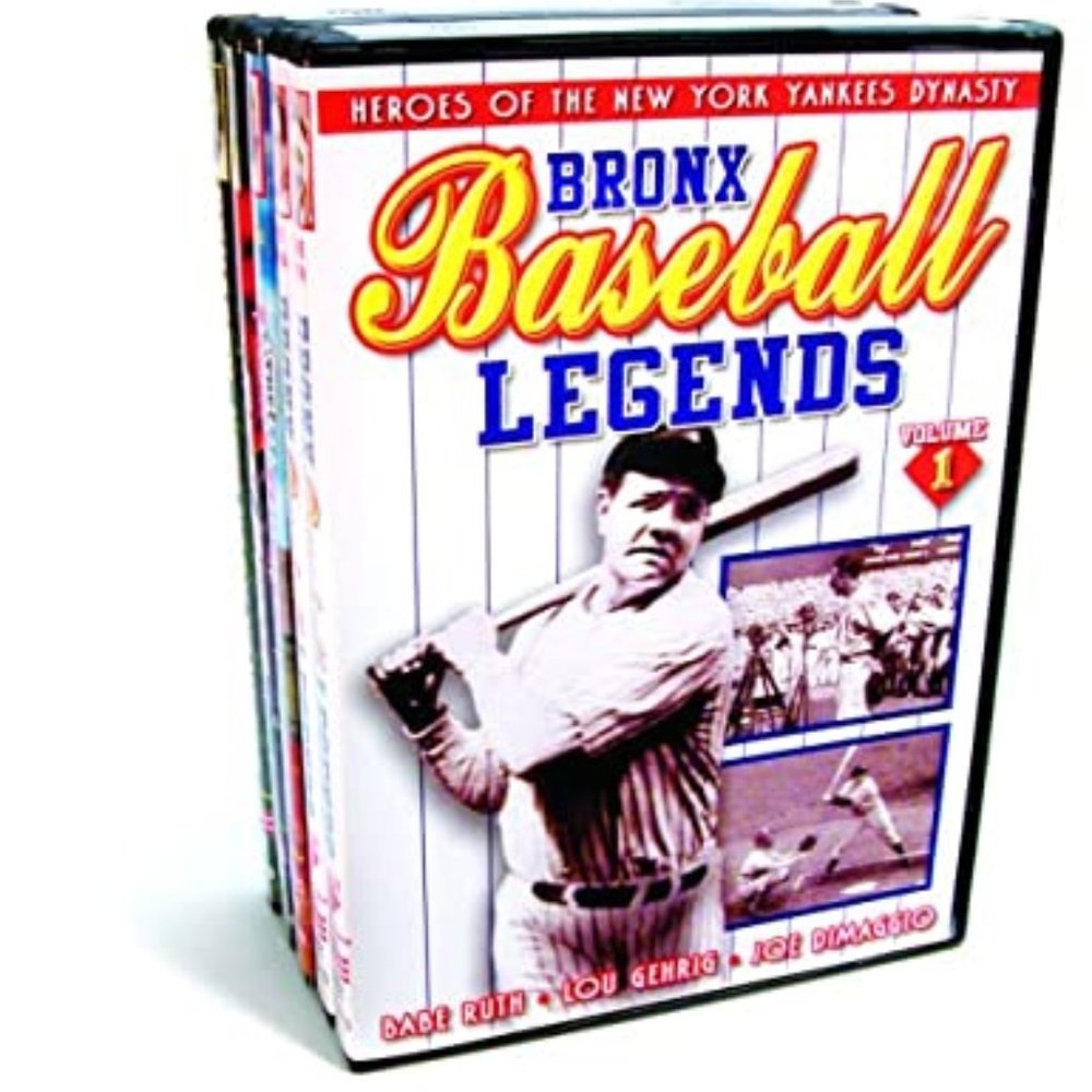 New York Baseball Collection (Bronx Baseball Legends, Volumes 1 & 2) 5 Disks